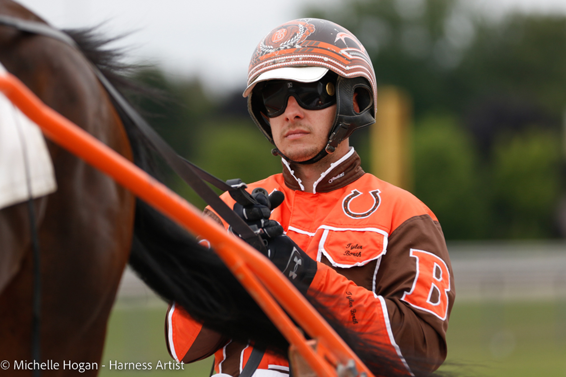 Tyler Borth (leading driver)
