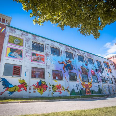 a congregation of outstanding artists also lead a Queens Park Mural Transformation on the walls of The Market at Western Fair, a lasting gift of art and culture to the City of London.