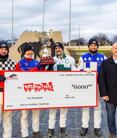 4th annual Driver’s Holiday Challenge Team MacDonald group photo